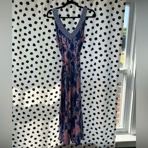 Lilly Pulitzer Pamelyn Coral print dress size medium